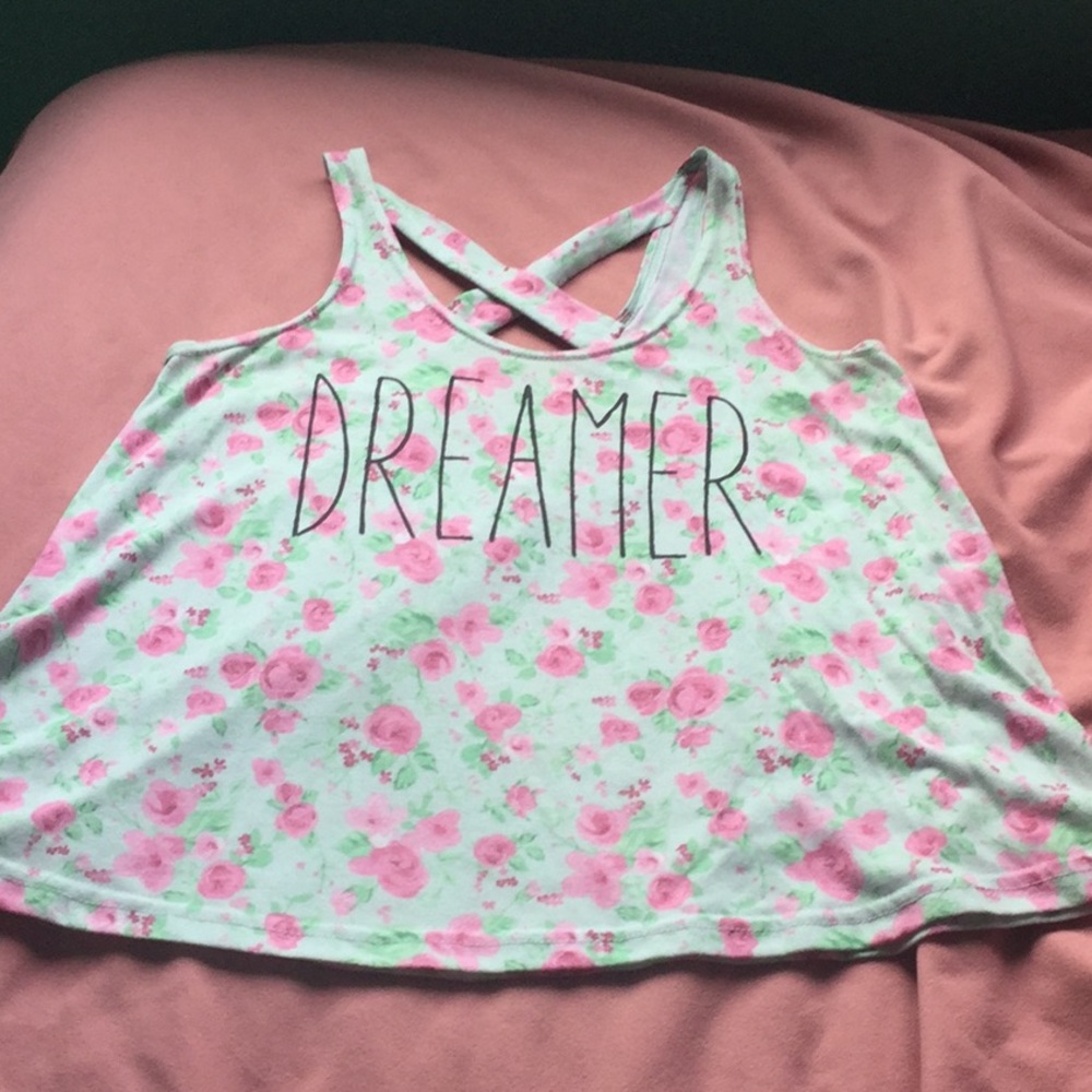 Flower tank top